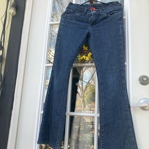 Lucky Brand Dark Indigo Flare Jeans